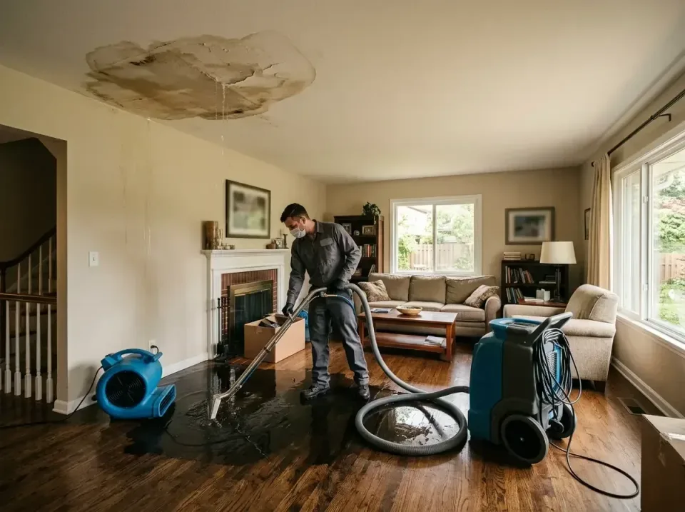 attic-pipe-burst-ceiling-drip-008 — frequently asked questions, Water Damage Restoration & Carpet Care in Verona, MS